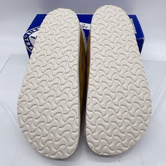 Birkenstock Zermatt Premium Shearling Suede Leather Mink EU 46 US 13-13.5 R - Picture 9 of 11